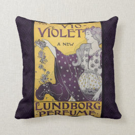 Vintages "Vio Violette" Throw-Kissen Kissen