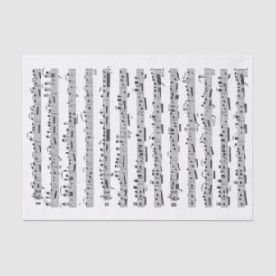 Vintages Violinblattdekouver Seidenpapier