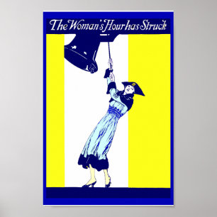 Vintages Wahlrecht - Kopie Frauenrechte Gleichbere Poster