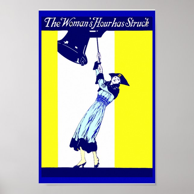 Vintages Wahlrecht - Kopie Frauenrechte Gleichbere Poster (Vorne)