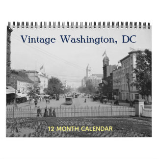 Vintages Washington DC Kalender