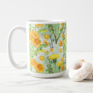 Vintages Watercolor-Leuchter-Muster Kaffeetasse