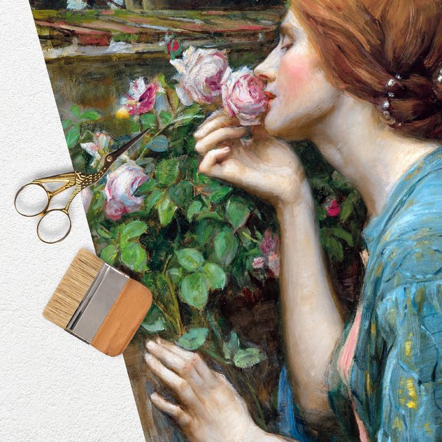 Vintages Waterhouse Dekoupage Tissue Paper Seidenpapier (Von Creator hochgeladen)