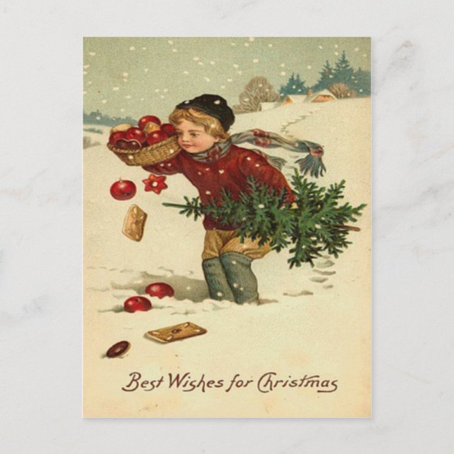 Vintages Weihnachten (Vorderseite)