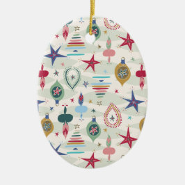 Vintages Weihnachten Keramikornament