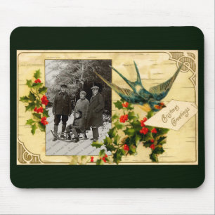 Vintages Weihnachten Mousepad