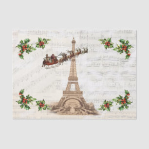 Vintages Weihnachtsbuch Seidenpapier