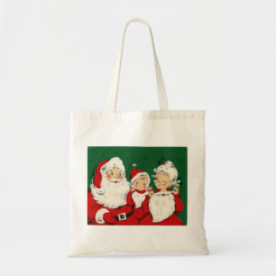 Vintages Weihnachtsbudget Totbeutel für die Weihna Tragetasche