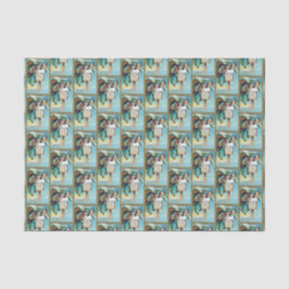 Vintages Weihnachtsfeiertagsvogel-Partygewebe Seidenpapier