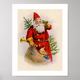 Vintages Weihnachtsgebäck Poster
