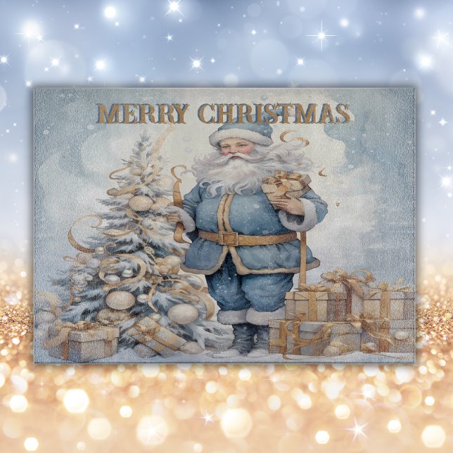Vintages Weihnachtsmongramm | Schneidebrett (Von Creator hochgeladen)