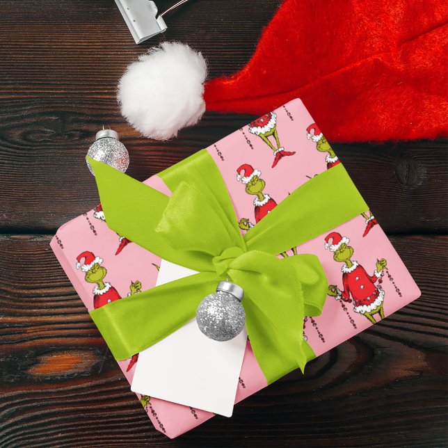 Vintages Weihnachtsmuster Geschenkpapier Set (Wrapping paper on gift)