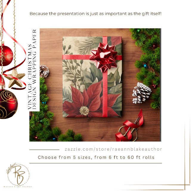 Vintages Weihnachtswrackpapier Geschenkpapier (Von Creator hochgeladen)