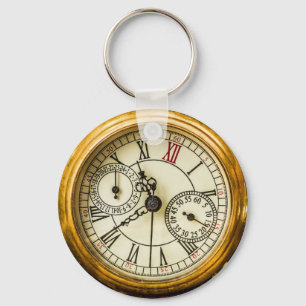 Vintages Weißes Kaninchen Antikes Steampunk Beobac Schlüsselanhänger