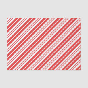 Vintages Weißstreifen-Weihnachtszettel Seidenpapier