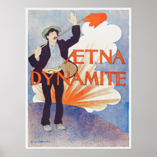 Vintages Werbeplakat Poster