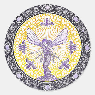 Vintages Werbeplakat von Kramer Runder Aufkleber