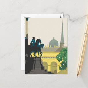 Vintages Wien-Österreich Joseph's Square Travel Postkarte