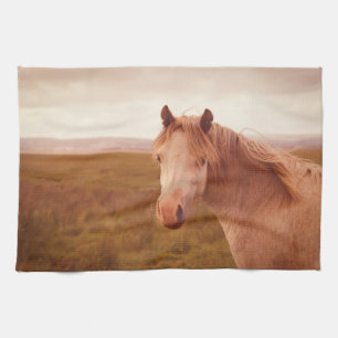 Vintages Wildpferd Küchentuch