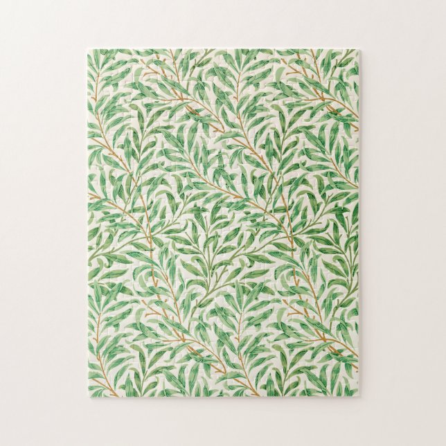 Vintages Willow Bough Ornament Illustration Puzzle (Vertikal)