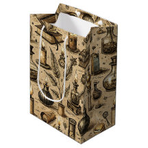 Vintages Witchcraft Books & Candles Muster