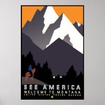 "Vintages WPA-Montana-Poster"