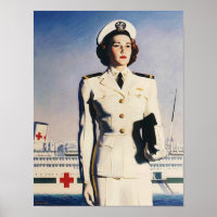Vintages WW II Navy Nururposter