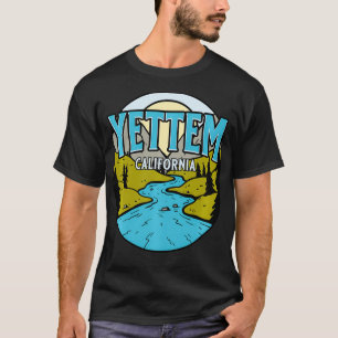 Vintages Yettem, California River Valley Souvenir T-Shirt