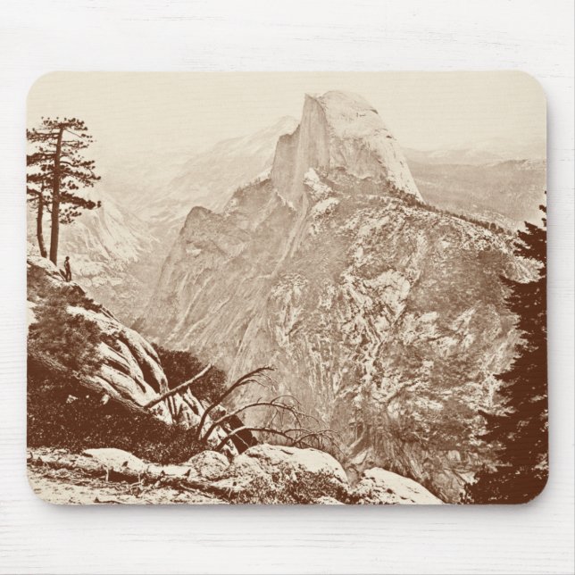 Vintages Yosemite Nationalpark Mousepad (Vorne)