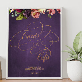 Vintages Zeichen für klassische Kalligraphie Poster