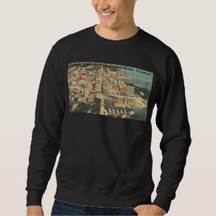 Vintages Zentrum von Miami, Florida - 1960er Jahre Sweatshirt
