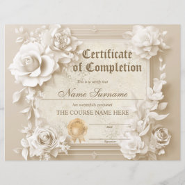 Vintages Zeugniszertifikat