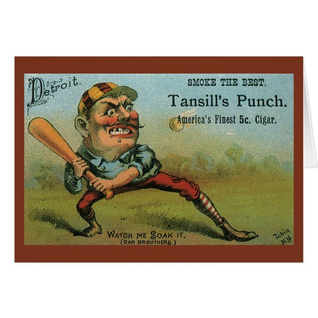 Vintages Zigarrenlabel, Tansill-Tansill-Punch im S (Vorderseite (Horizontal))