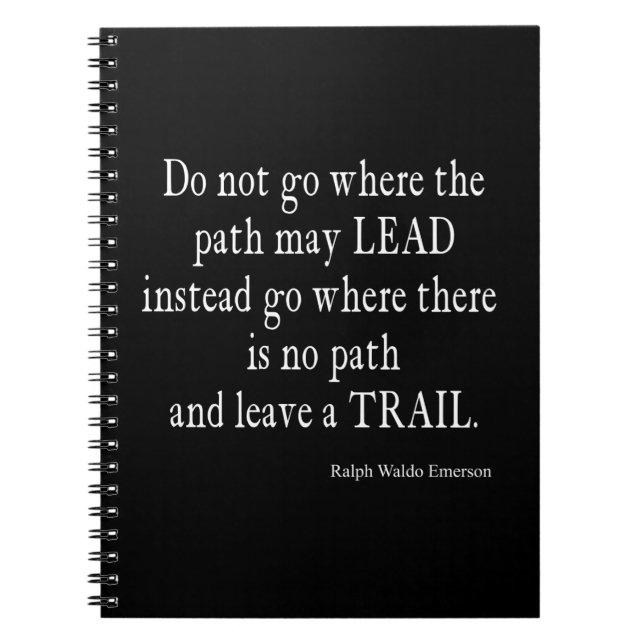 Vintages Zitat der Inspiration Notizblock (Vorderseite)