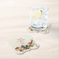 Vintages Zitat von Deep Red and Blue Birds