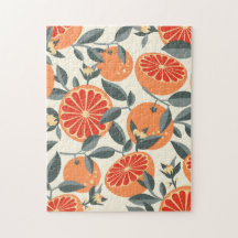 Vintages Zitrusmuster