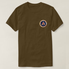 Vintages ziviles Verteidigungslogo T-Shirt