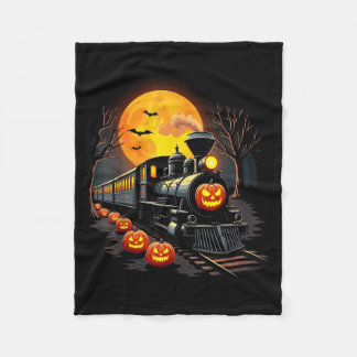 Vintages ZugHalloween-Kostüm Pumpkin Ghost Men Fleecedecke