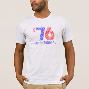 Vintages zweihundertjähriges Shirt "76" US