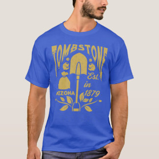 VintageStyle Grabstein Arizona Amerikanischer Hist T-Shirt