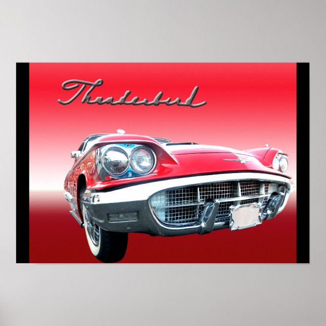 VintageThunderbird Poster (Vorne)