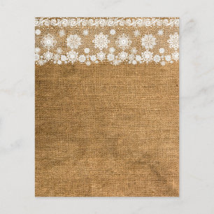 Vinter Holidays Weihnachten personalisierter Flyer