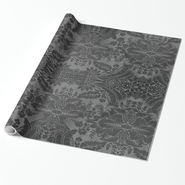 Vinya Goth Vintages Barock Geschenkpapier (Ungerollt)