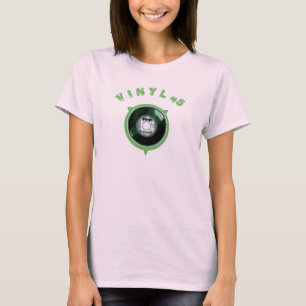 Vinyl 45 Grüne Aufzeichnung 3 T-Shirt