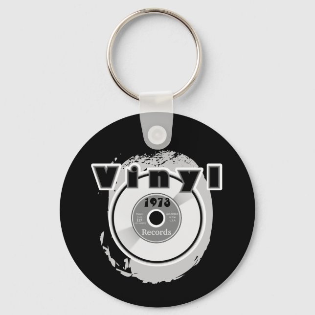 VINYL 45 U/min Rekord 1973 Schlüsselanhänger (Vorderseite)