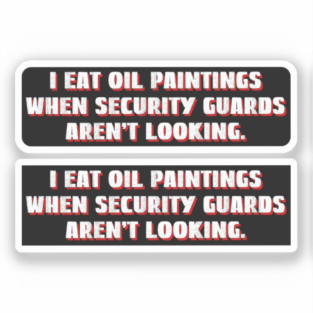 Vinyl-Aufkleber nach Maß Aufkleber (Vorderseite)