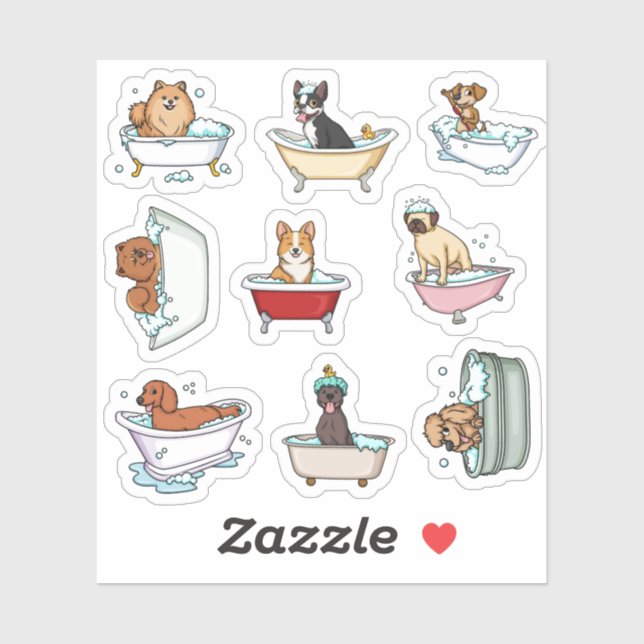 Vinyl-Aufkleber nach Maß Aufkleber (Blatt)