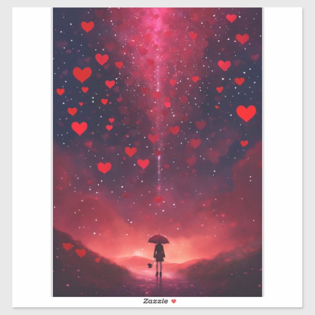 Vinyl-Aufkleber nach Maß Aufkleber (Blatt)