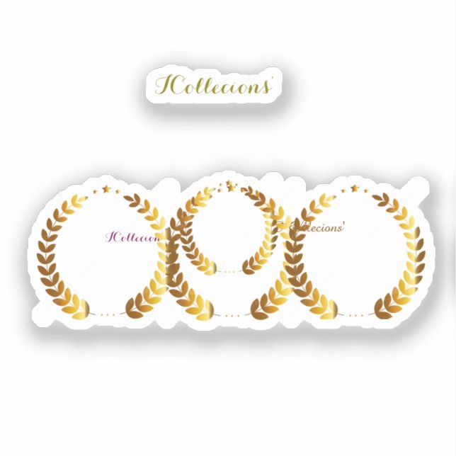 Vinyl-Aufkleber nach Maß Aufkleber (Vorderseite)