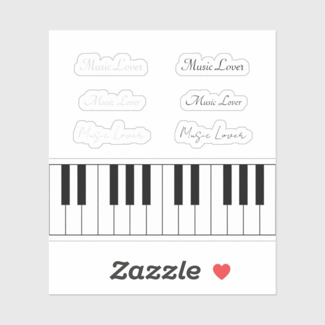 Vinyl-Aufkleber nach Maß Aufkleber (Blatt)